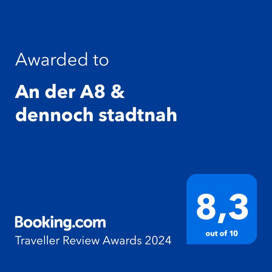 An Der A8 & Dennoch Stadtnah Kirchheim unter Teck Zewnętrze zdjęcie